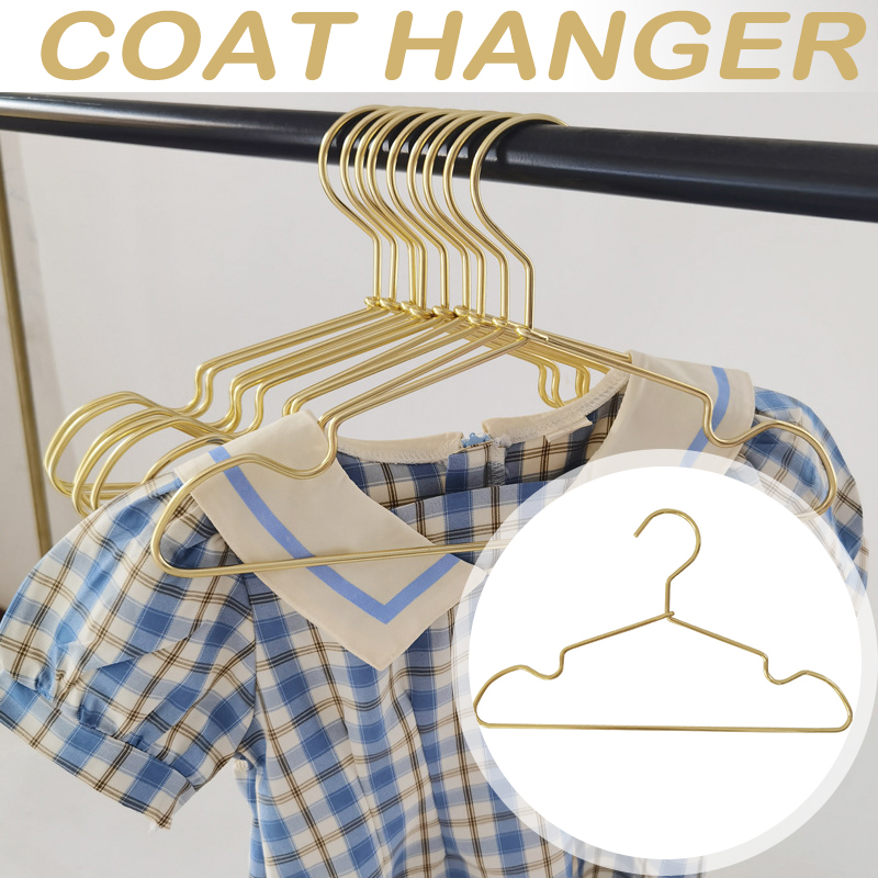 Baby Clothing Drying Rack - 10pcs Children Clothing Hangers Anti slip