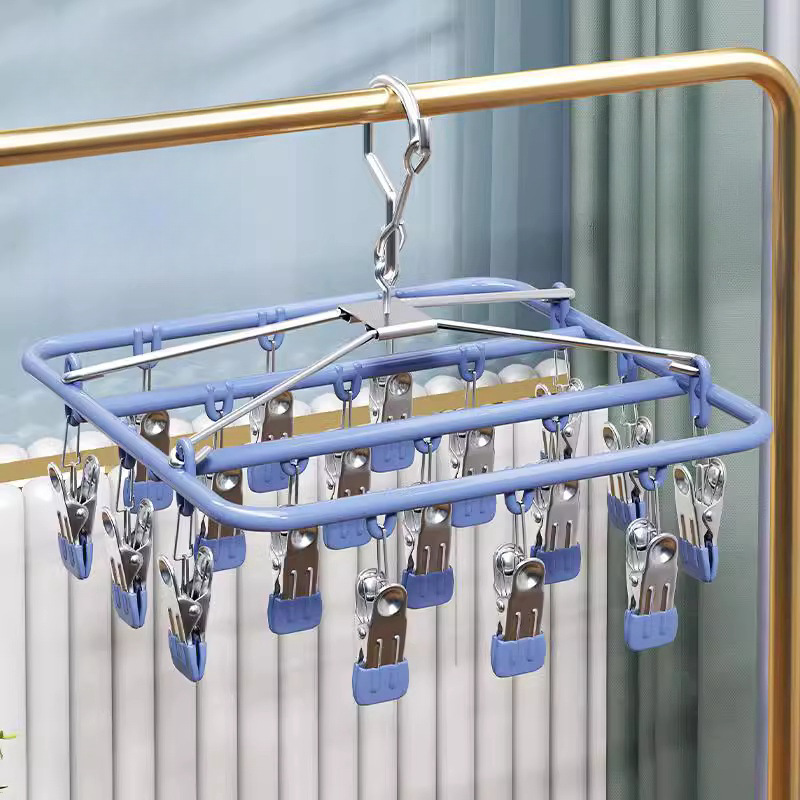 Stainless Steel Multi-clamp Cl - огляд і ціна Baby Clothing Drying Rack