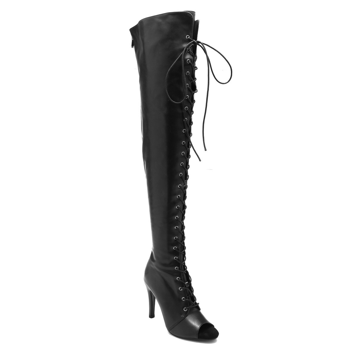 Black High Women Heels Soft Pe - огляд і ціна Soft Sole Booties