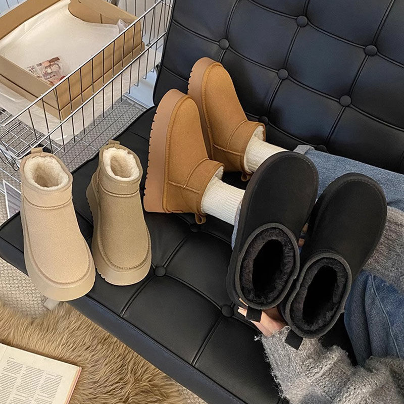 Women's Thick-Soled Snow Boots - огляд і ціна Soft Sole Booties