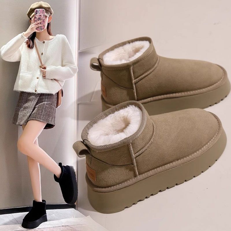 Women's Thick-Soled Snow Boots - огляд і ціна Soft Sole Booties