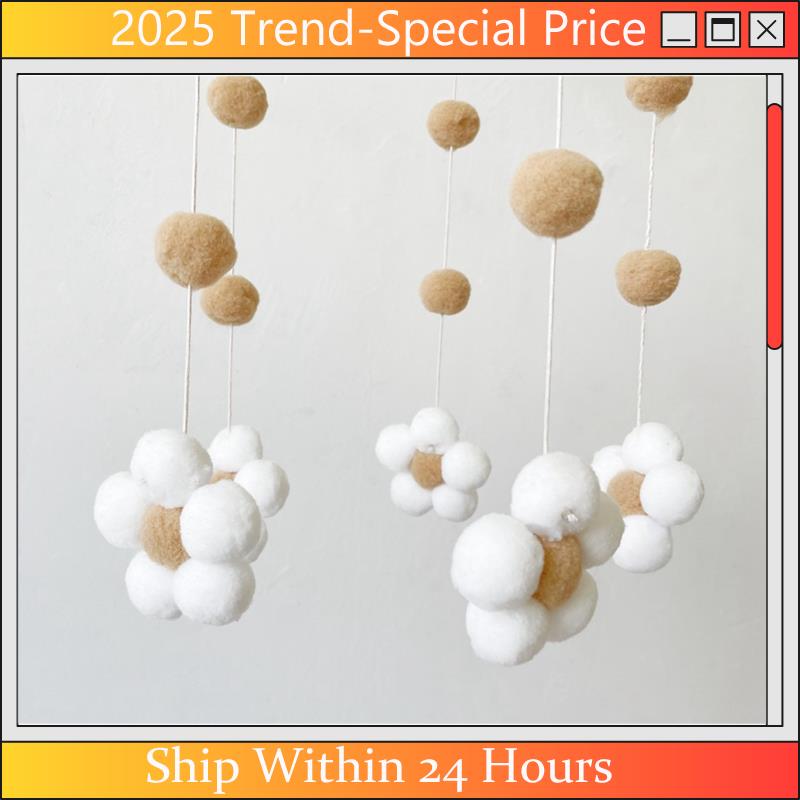 AA64 Nordic Fur Ball Flower Wi - огляд і ціна Baby Clothing For Bed