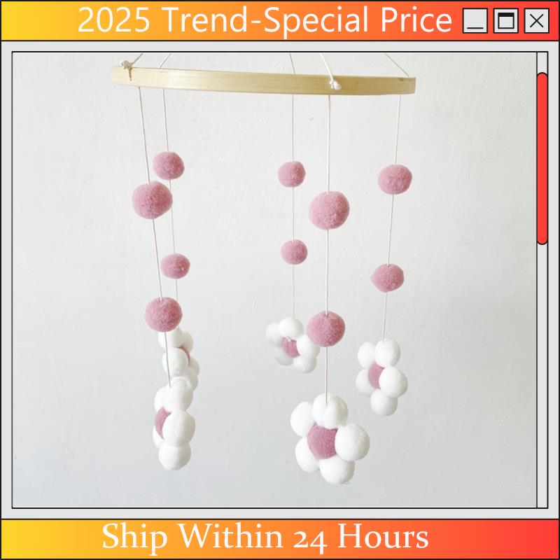 AA64 Nordic Fur Ball Flower Wi - огляд і ціна Baby Clothing For Bed