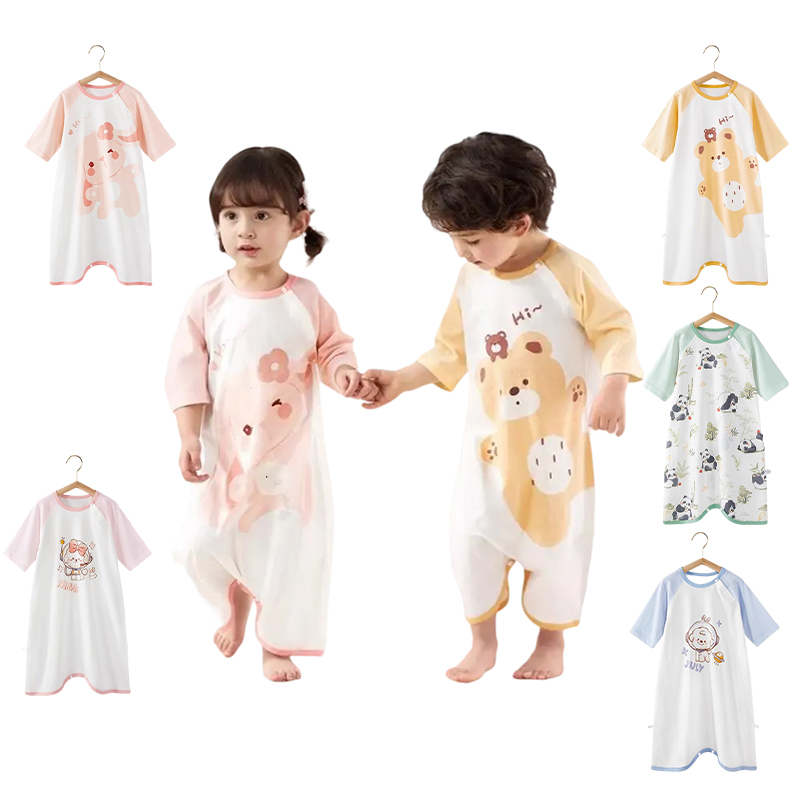 Summer Girl Boy Nightgown Cart - огляд і ціна Baby Clothing Night