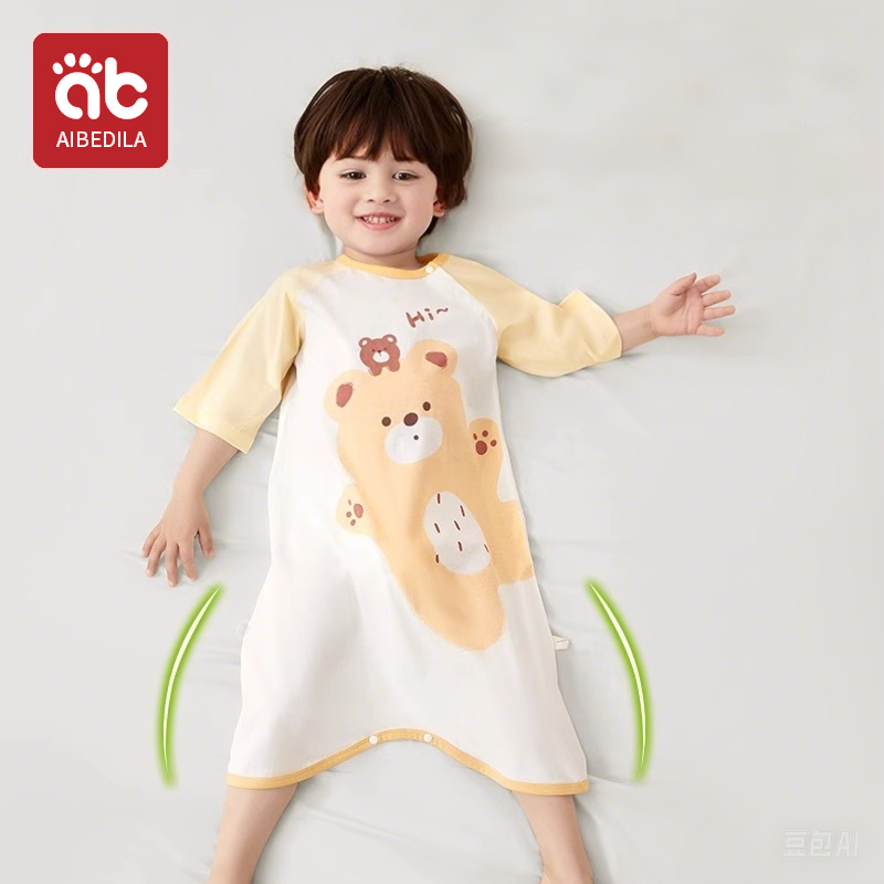 Summer Girl Boy Nightgown Cart - огляд і ціна Baby Clothing Night