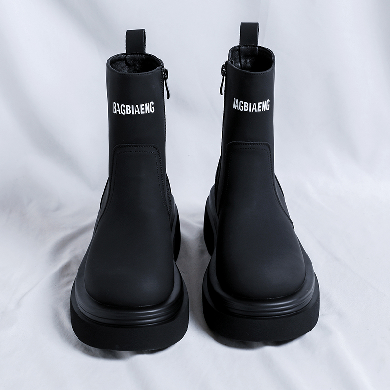Thick Soled Letter Men Chelsea - огляд і ціна Soft Sole Booties