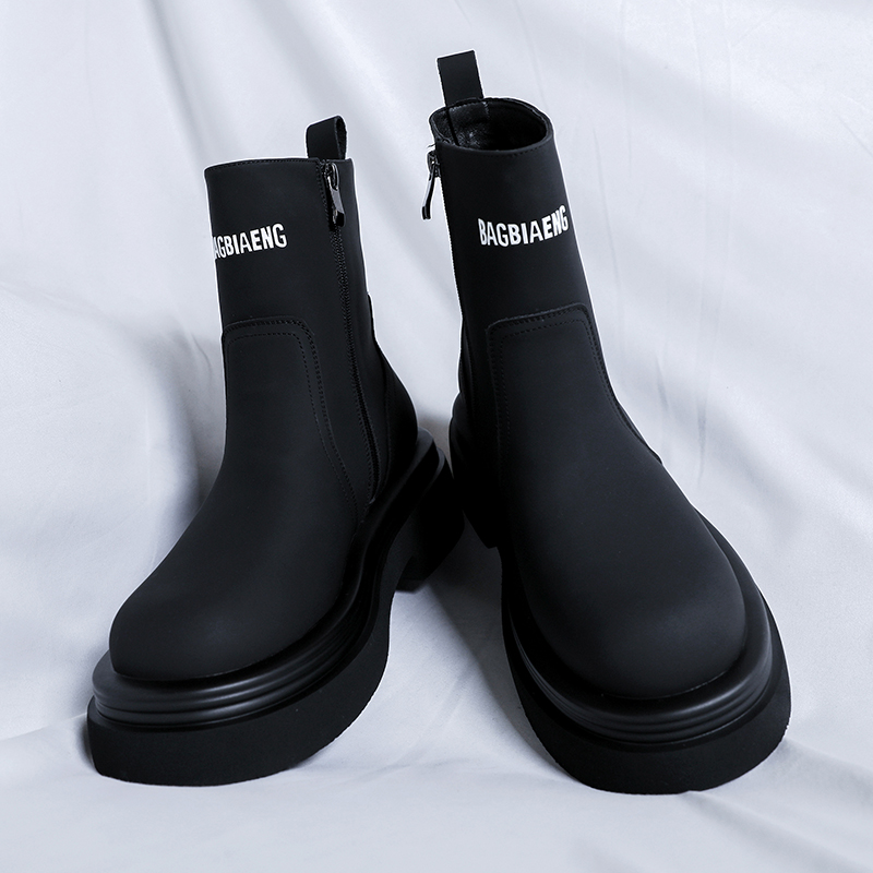 Thick Soled Letter Men Chelsea - огляд і ціна Soft Sole Booties