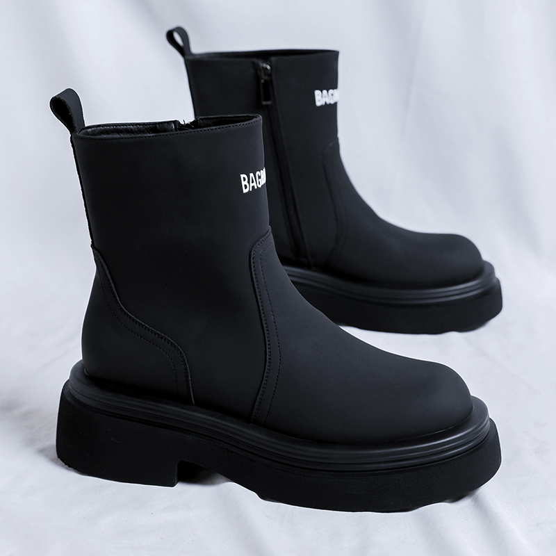 Thick Soled Letter Men Chelsea - огляд і ціна Soft Sole Booties