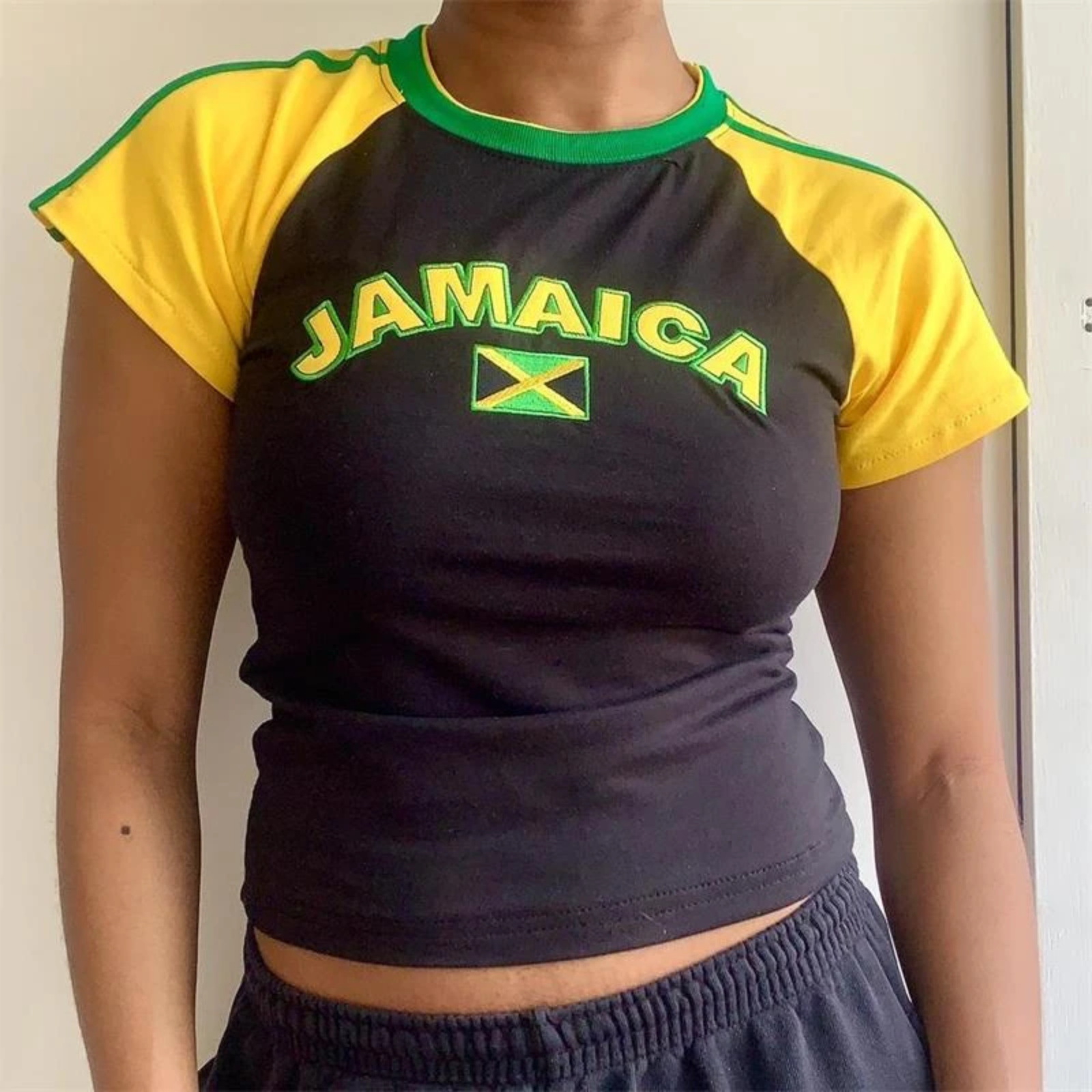 Women Aesthetic Jamaica Letter - огляд і ціна Baby Clothing Cheap