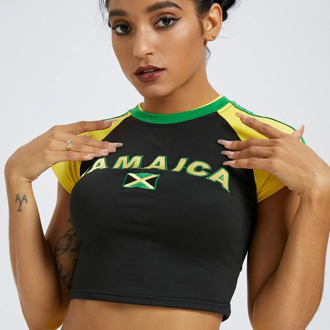 Women Aesthetic Jamaica Letter - огляд і ціна Baby Clothing Cheap