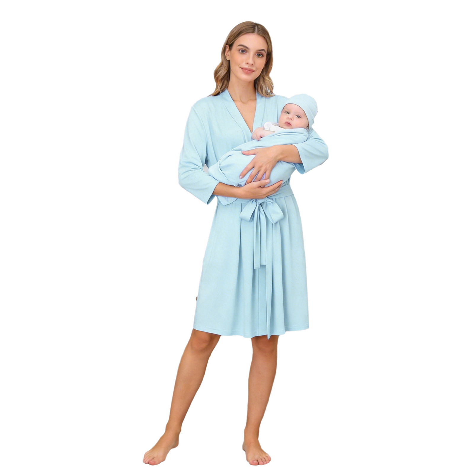 Mommy and Me Robe Swaddle Set  - огляд і ціна Baby Clothing Night
