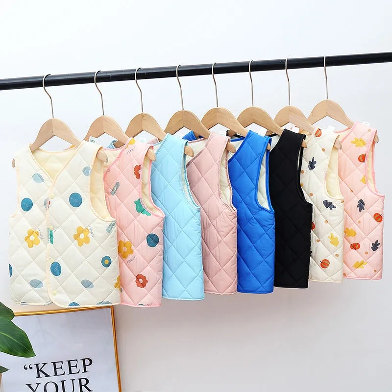 Sweet Printed Waistcoats Child - огляд і ціна Baby Clothing Quality