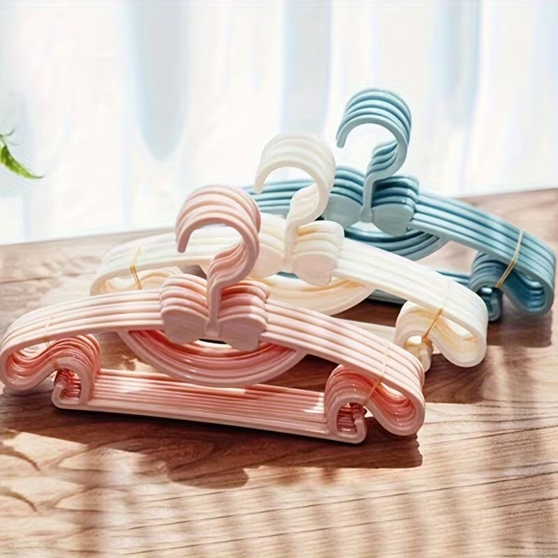 10-100PCS Kids Plastic Hangers - огляд і ціна Baby Clothing Drying Rack