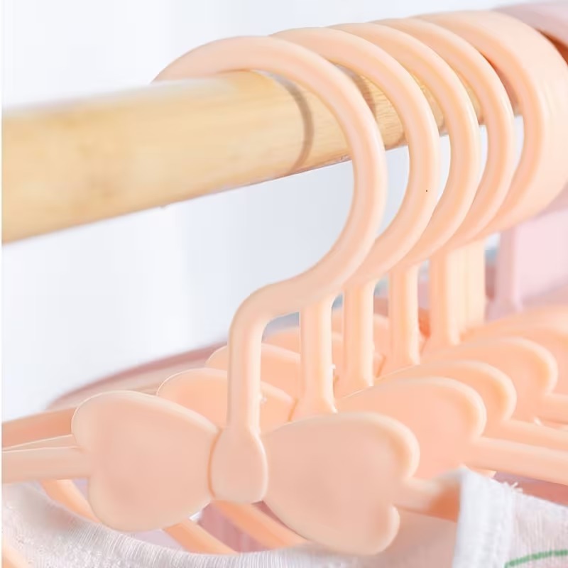 10-100PCS Kids Plastic Hangers - огляд і ціна Baby Clothing Drying Rack