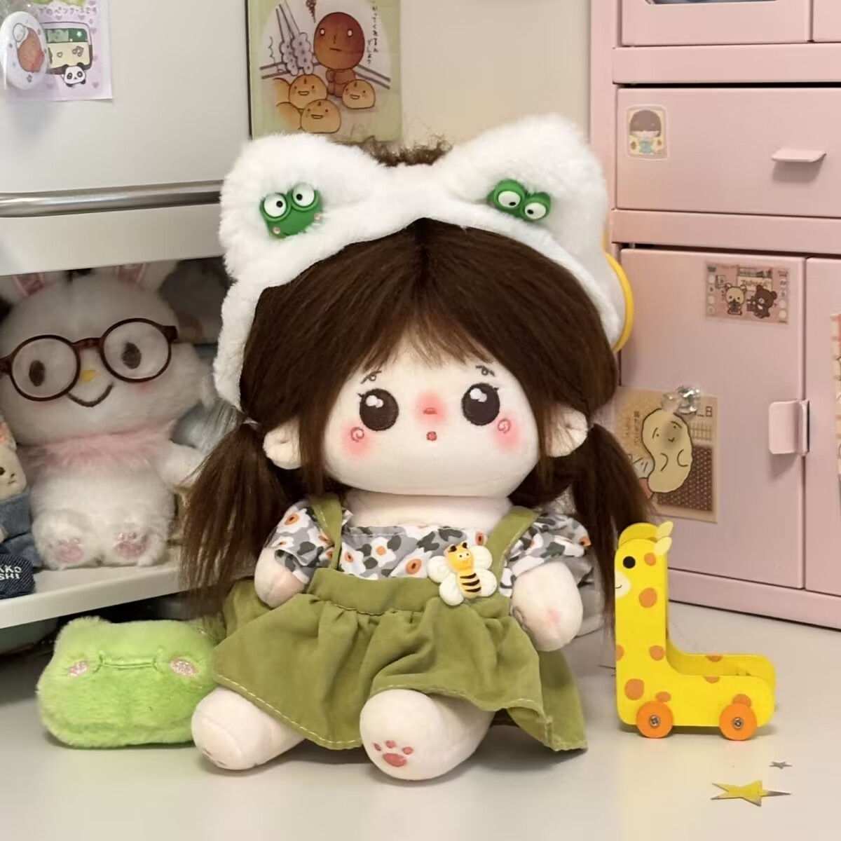 Cute 20cm cotton doll clothing - огляд і ціна Baby Clothing Cheap