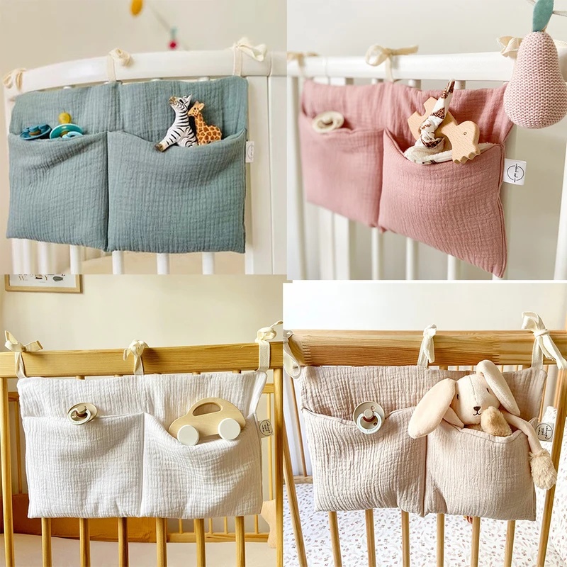 1/2pcs Baby Crib Organizer Cot - огляд і ціна Baby Clothing For Bed