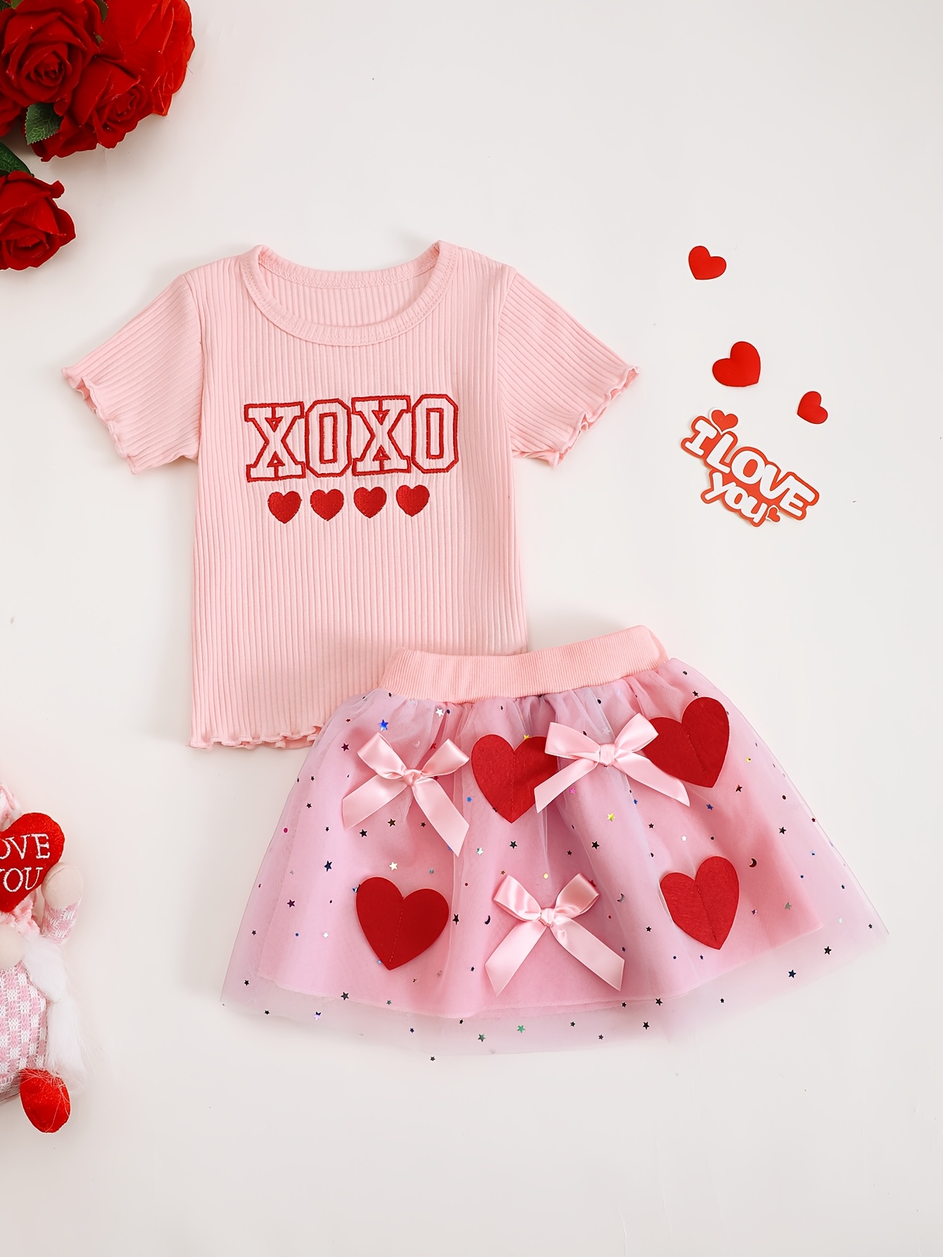 Baby Girl Summer XOXO Letter E - огляд і ціна Xoxo Baby Clothing