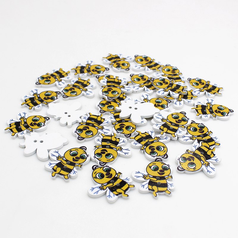 50Pcs New Mixed Cartoon Button - огляд і ціна Baby Clothing Sewing
