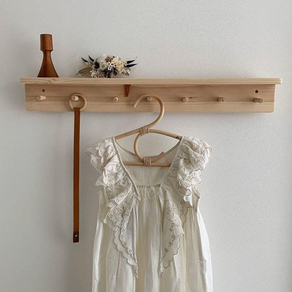 1Pcs Kids Rattan Clothes Hange - огляд і ціна Baby Clothing Drying Rack