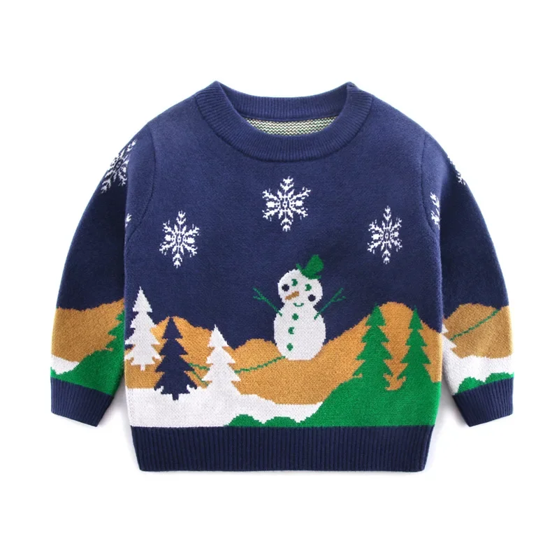 2025 Autumn Winter Kid Christm - огляд і ціна Baby Clothing Jumpers