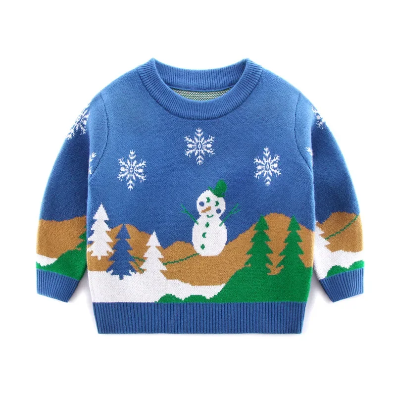 2025 Autumn Winter Kid Christm - огляд і ціна Baby Clothing Jumpers