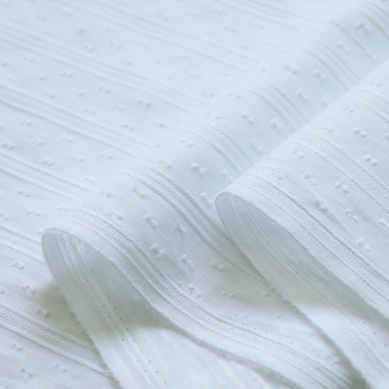50cm*147cm White Cotton Jacqua - огляд і ціна Baby Clothing Organic