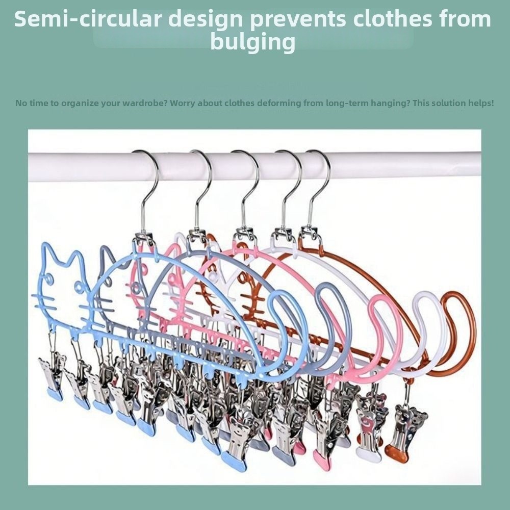 Cat Shape Socks Drying Rack Wa - огляд і ціна Baby Clothing Drying Rack