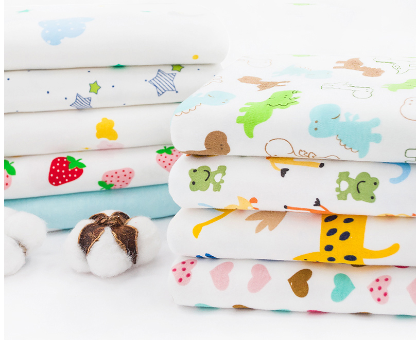 Printed Cotton Knitting Fabric - огляд і ціна Baby Clothing Sewing