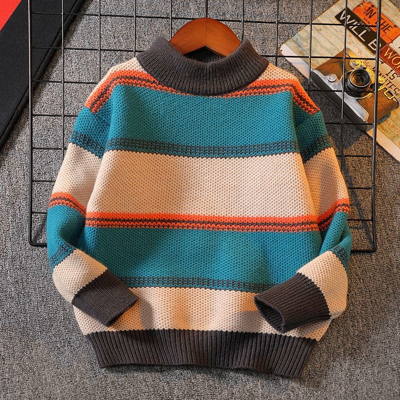 Boys Knitted Sweater New Winte - огляд і ціна Baby Clothing Jumpers
