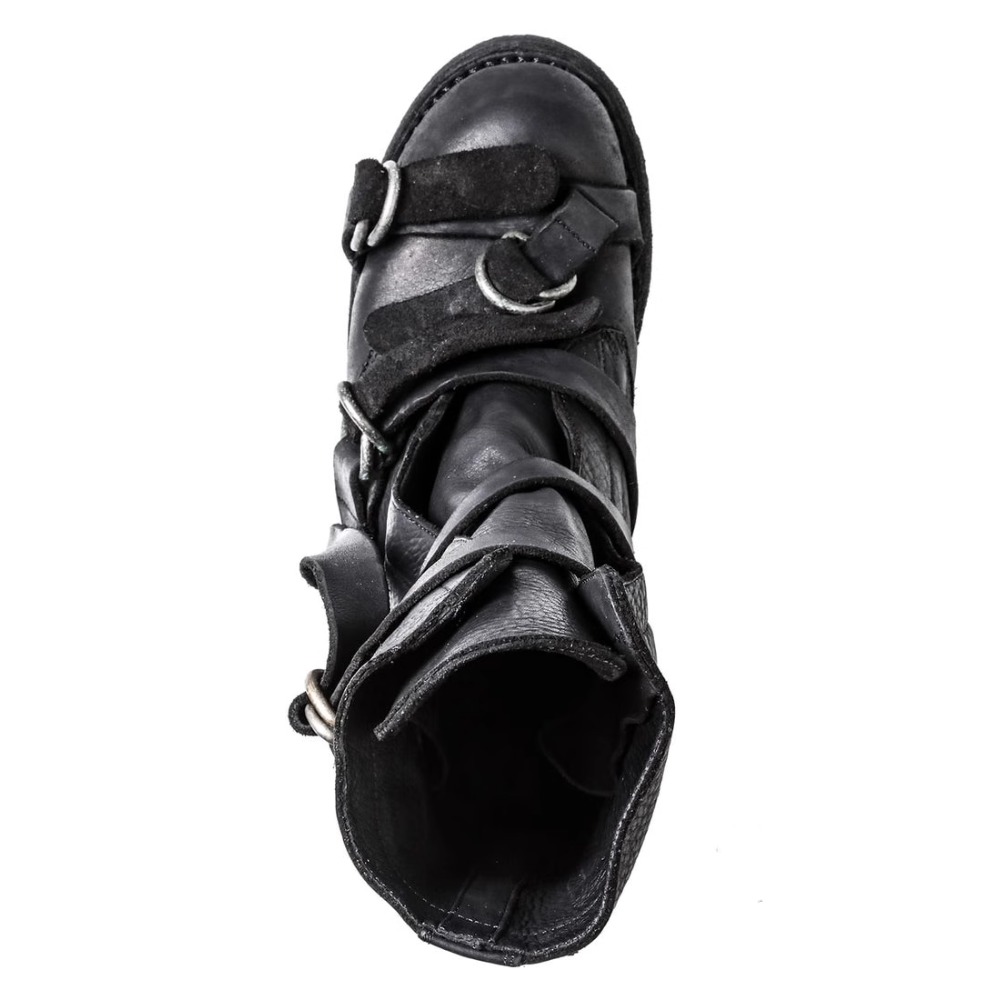 Men's Leather Motorcycle Boots - огляд і ціна Soft Sole Booties